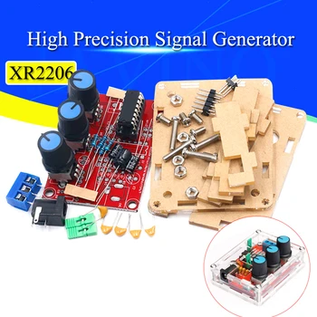 1 Гц -1 МГц XR2206 Функциональный генератор сигналов DIY Kit Генератор выходного сигнала Синуса/Треугольника/квадрата С регулируемой Амплитудой частоты