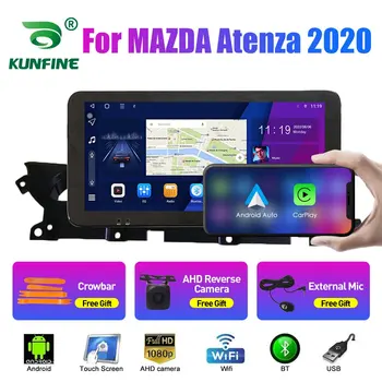 10,33 Дюймовый Автомобильный Радиоприемник Для MAZDA Atenza 2020 2Din Android Восьмиядерный Автомобильный Стерео DVD GPS Навигационный Плеер QLED Экран Carplay