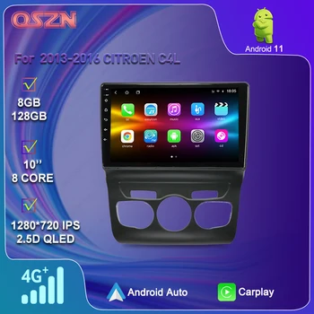 10-дюймовый Android для 2013-2016 CITROEN C4L Радио 2 Din GPS Bluetooth WiFi Автомобильный мультимедийный плеер