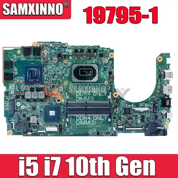 19795-1 Для DELL G3 15 3500 G5 5500 Материнская плата ноутбука 0HN4GN 028HKV 0HW9CF CN-0H1G65 0H1G65 H1G65 DDR4 Тест материнской платы ноутбука