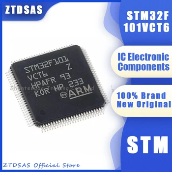 5-100 шт. Новый STM32F101VCT6 STM32F101 STM32F STM32F101VC STM32 VCT6 STM микросхема MCU IC LQFP-100