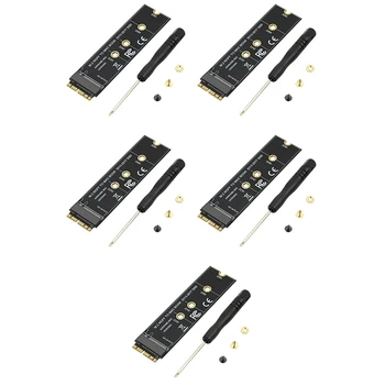5X M.2 NVME SSD Преобразующая карта-адаптер Для Air Pro Retina 2013-2017 NVME/AHCI SSD Комплект Для A1465 A1466 A1398 A1502