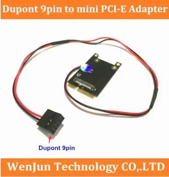 9pin-адаптер беспроводной WiFi-карты mini PCI-E с кабелем длиной 40 см BCM94360CD BCM94331CSAX-адаптер miniPCI-e для ПК