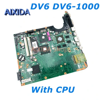 AIXIDA 518431-001 DAUT3DMB8D0 Материнская плата Для HP Pavilion DV6 DV6-1000 Материнская плата ноутбука HD4650 GPU PM45 DDR2 бесплатный процессор полный тест