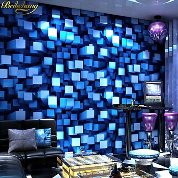 beibehang KTV обои 3d стерео личность флэш-бар отель необычный танцевальный зал коробка тематическая комната потолок обои виниловые полы