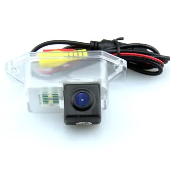 CCD-камера ночного видения, подсветка номерного знака заднего вида, Парковочная камера заднего вида для Mitsubishi Lancer, автомобильная камера