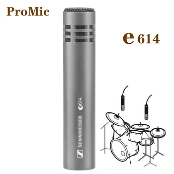E614 MIC Бесплатная доставка Высококачественный конденсаторный инструментальный микрофон, e614 кардиоидный инструментальный микрофон с зажимным креплением