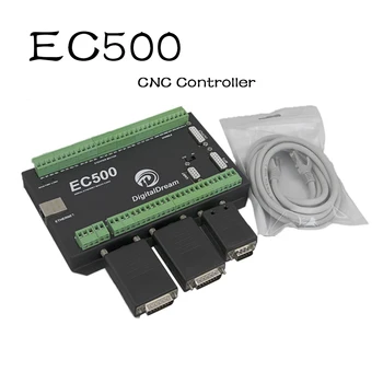 EC500 CNC Mach3 Ethernet Контроллер движения EC500 460 кГц 3/4/5/6 Осевая карта управления движением для фрезерного станка