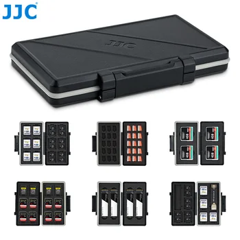 JJC Водонепроницаемый Чехол для карт памяти, Держатель, Контейнер SD/microSD/Micro SD/TF/CF/CF Type A/XQD/SSD, Коробка Для Хранения, Аксессуары Для карт памяти