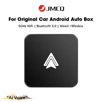 JMCQ Car Ai Box Проводной К беспроводной Android Поддержке Автозапчастей Оригинальный автомобиль Для BMW Audi VW Toyota Skoda Ford Kia Fiat Benz