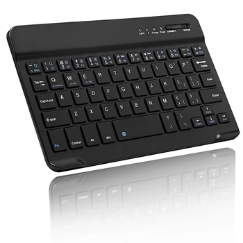 KUTOU Мини Bluetooth клавиатура Беспроводная клавиатура Перезаряжаемая клавиатура Для планшета ipad сотового телефона ноутбука для Android IOS Windows