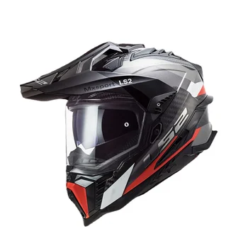 LS2 MX701, мотоциклетный шлем для бездорожья, 6K, карбоновые шлемы для мотокросса EXPLORER Capacete Casco, Мото Шлем
