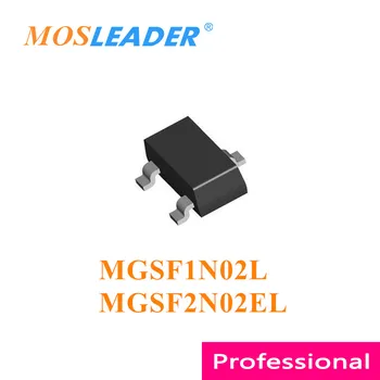 Mosleader MGSF1N02L MGSF2N02EL SOT23 3000 шт. MGSF1N02 MGSF2N02 N-канальный 20 В Хорошие китайские товары MGSF1N02LT1G MGSF2N02ELT1G