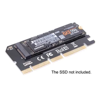 NGFF M-key NVME AHCI SSD к материнской плате PCI-E 3,0 16x 4x Адаптер для XP941 SM951 PM951 970 960 EVO SSD