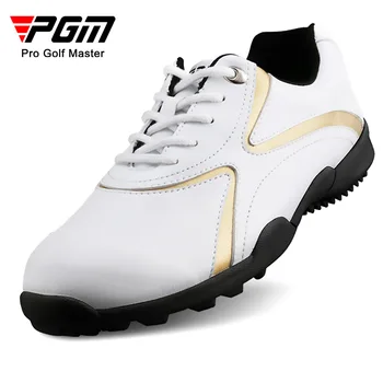 PGM Мужская обувь для гольфа на Шнуровке, Шнурки Для Отдыха, Дышащие Нескользящие Водонепроницаемые Повседневные Удобные Спортивные кроссовки Оптом XZ016