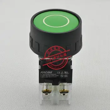 [SA] Kaikun KACON 22 мм кнопочный переключатель с самоустанавливающимся K22-21G10-B40 пластиковый защитный круг 1НО-10 шт./лот