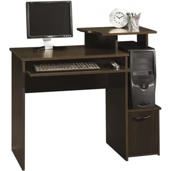 Sauder 408726 Компьютерный стол Beginnings, отделка из корицы и вишни, Офисная Мебель, Мебель для рабочего стола