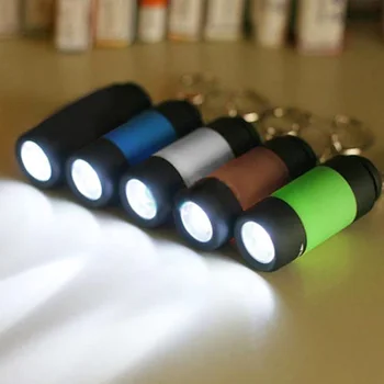USB Перезаряжаемый брелок для ключей, фонарик, мини-брелок, карманный фонарик, светодиодная лампа, фонарь для кемпинга, USB зарядное устройство, многоцветный