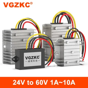 VGZKC Модуль повышающего питания от 24 В до 60 В DC-DC преобразователь постоянного тока от 18-32 В до 60 В автомобильный регулятор мощности