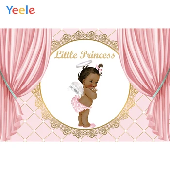 Yeele, Маленькая принцесса, Детский душ, украшение для Вечеринки по случаю Дня рождения, Фотографические фоны, Фоновые изображения для фотостудии
