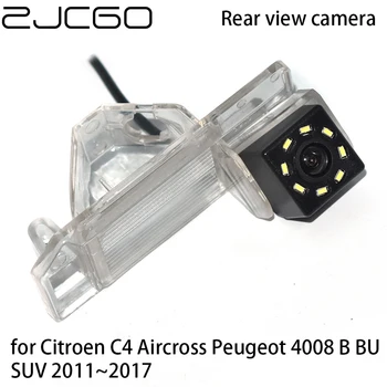 ZJCGO CCD HD Вид Сзади Автомобиля Обратный Резервный Парковочный Водонепроницаемый Камера для Citroen C4 Aircross Peugeot 4008 B BU SUV 2011 ~ 2017