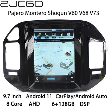 ZJCGO Автомобильный Мультимедийный Плеер Стерео Радио Навигация Android 11 Экран для Mitsubishi Pajero Montero Shogun V60 V68 V73 1999 ~ 2006