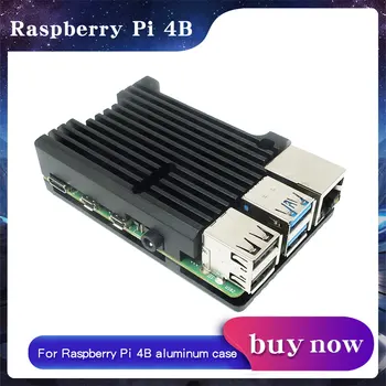 Алюминиевый корпус Raspberry Pi с пассивным охлаждением Allory для Raspberry Pi 4, металлический корпус для Raspberry Pi 4