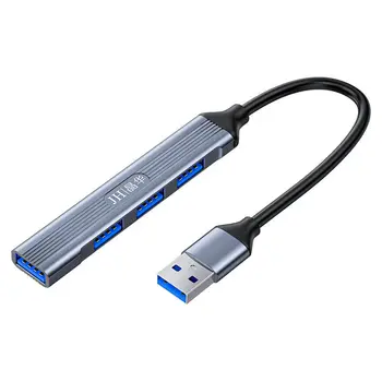 Высокоскоростной USB-разветвитель Компьютерные Аксессуары Компьютерная периферия USB 3,0 концентратор USB3.0 Разветвитель Мульти-концентратор док-станция