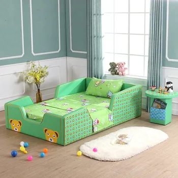 Детская мебель кровать для мальчика из массива дерева детская односпальная молодежная кровать 2-метровая кровать