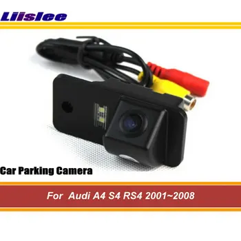 Для Audi A4 S4 RS4 2001-2008 Парковочная Камера заднего Вида, Аксессуары для задней Панели, HD CCD NTSC RAC, Интегрированный Комплект Видеорегистраторов