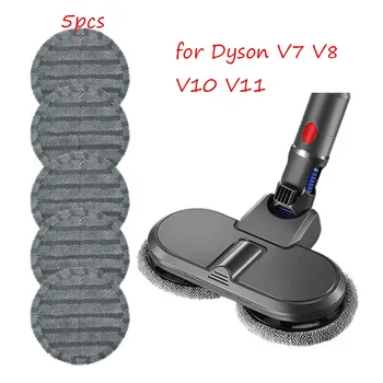 Для Dyson V7 V8 V10 V11 Электрическая Пылесосная щетка для уборки, тряпка для чистки, Сменные детали с комплектом резервуаров для воды