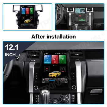 Для Land Rover Range Rover Sport 2005 - 2009 Android автомагнитола с экраном Tesla Radio Player GPS навигационное головное устройство