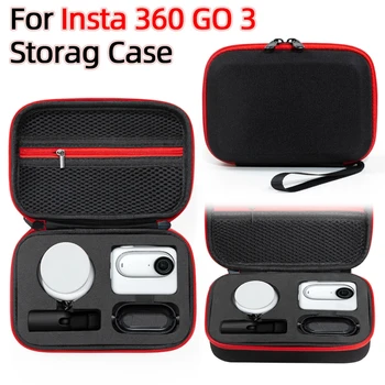 для мини-спортивной камеры Insta 360 GO3, сумка-органайзер, аксессуары, черный