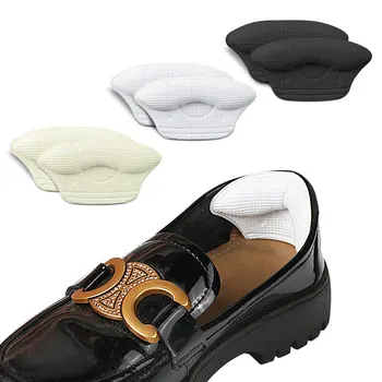 Женские вставки для каблуков, наклейки, защита пятки, накладки на обувь на высоком каблуке, обувь Слишком большого размера, Аксессуары для подкладки каблука, 2 шт.