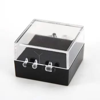 Квадратная маленькая коробка PS прозрачный пластиковый ящик для хранения коллекции showpiece box подарки и ремесла дисплей пластиковая коробка с крышкой F20173505