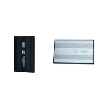 Корпус жесткого диска SATA Внешний корпус жесткого диска SATA SSD 2,5 дюйма для настольного компьютера черный