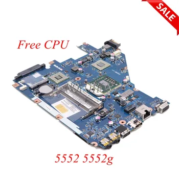 Материнская плата ноутбука MBR4602001 Материнская плата ноутбука для Acer aspire 5552 5552g PEW96 LA-6552P SOCKET S1 AMD Основная плата бесплатный процессор