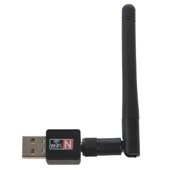 Мини Usb Wifi Адаптер 150 Мбит/с 2 дБ WiFi Ключ Mt7601 Wi-Fi Приемник Беспроводная Сетевая карта 802.11B/N/G Высокоскоростной Wifi Ethernet