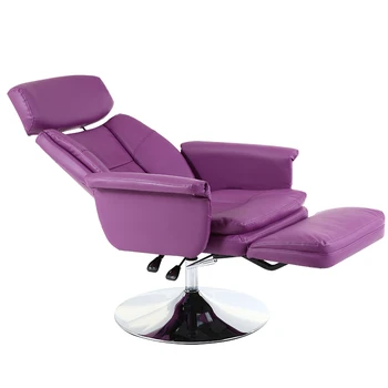 Многофункциональное парикмахерское кресло с поднятой спинкой, Вращающееся Кресло для макияжа/татуировки/ маникюра, Откидывающаяся мебель для салона, Дисковые ножки, Стул для дизайна ногтей