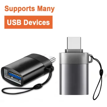 Новый адаптер USB-C USB 3.1 Type C для мужчин и USB 3.0 для женщин для передачи данных OTG