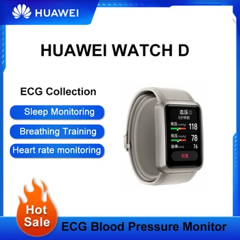 Новый продукт Huawei Watch D Huawei Наручный ЭКГ монитор артериального давления Huawei Smartwatch Спортивные часы