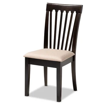 Обеденный стул с мягкой обивкой Baxton Studio Minette - комплект из 4 предметов