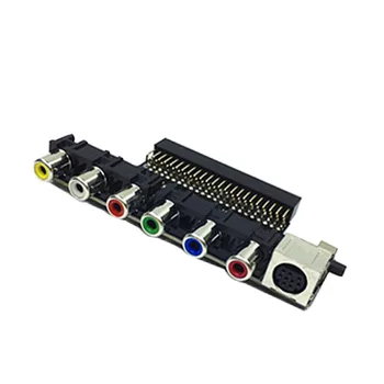Обновление Видеоусилителя RGBS Выходной сигнал Аудиовыход RGBS Карта для NE-C PCE Консоль двигателя ПК Для Grafx TV AC RGBS conveter