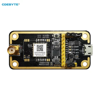 Плата для тестирования беспроводного модуля CMT2300A CDEBYTE E49-900MBL-01 Предварительно припаянный Комплект для тестирования интерфейса USB E49-900M20S Простота Использования