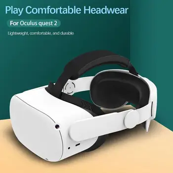 Прочная Замена виртуальной Гарнитуры, Аксессуары для виртуальной реальности, Элитные Ремешки, Накладка для головы, Ремешок для головы VR для Oculus Quest 2 Для Oculus Quest 2