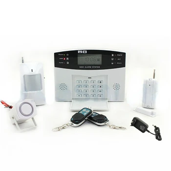 Пульт дистанционного управления Интеллектуальная 99-зонная GSM Беспроводная Пожарная сигнализация Панель управления сигнализацией для домашней безопасности