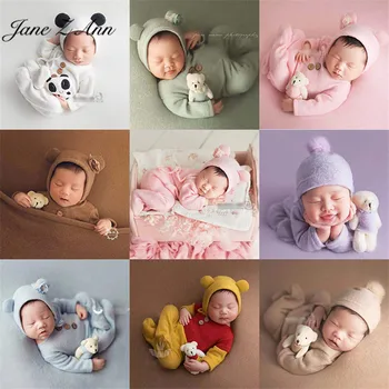Реквизит для фотосъемки новорожденных Джейн Зи Энн, наряды + кукольный фон, фоновая ткань, разноцветные аксессуары для студийной съемки