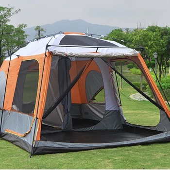 Семейная Палатка для Кемпинга на открытом Воздухе на 8 Человек