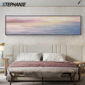 Скандинавские абстрактные облака, Картины на холсте, розовые плакаты и принты, настенные панно для гостиной, украшения спальни, Настенный художественный плакат