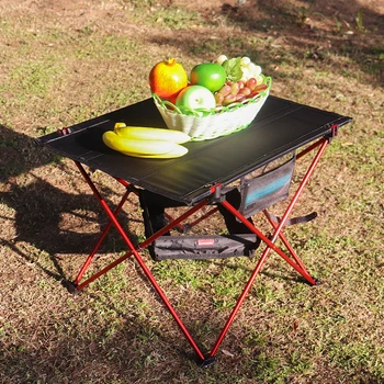 Складной столик для пикника, Ультралегкий Алюминиевый, водонепроницаемый для кемпинга на открытом воздухе